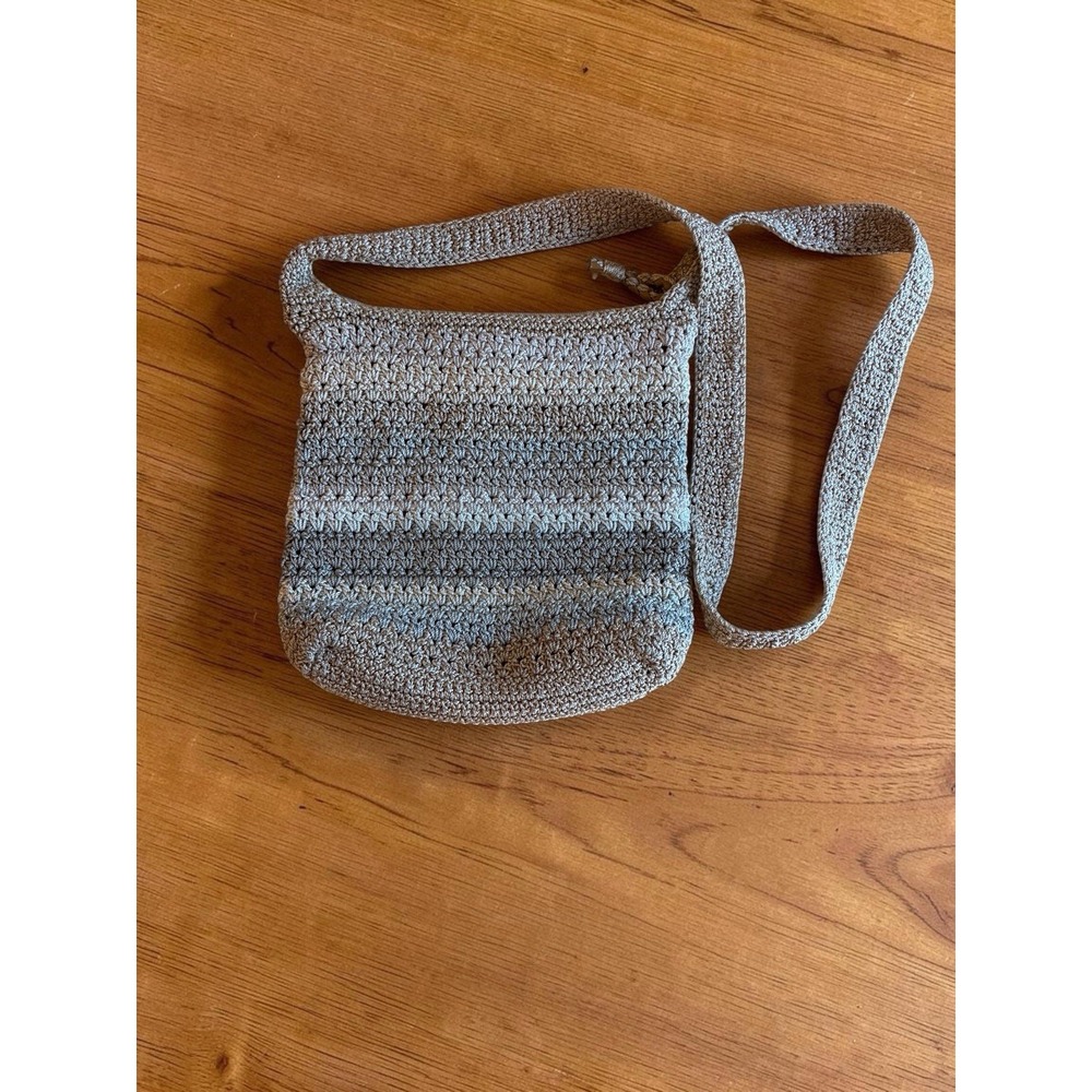 The Sak Crochet Crossbody Multi Neutrals Boho Hippie Bohemian